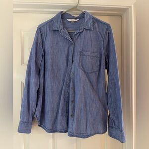 Old Navy Blue Denim Shirt